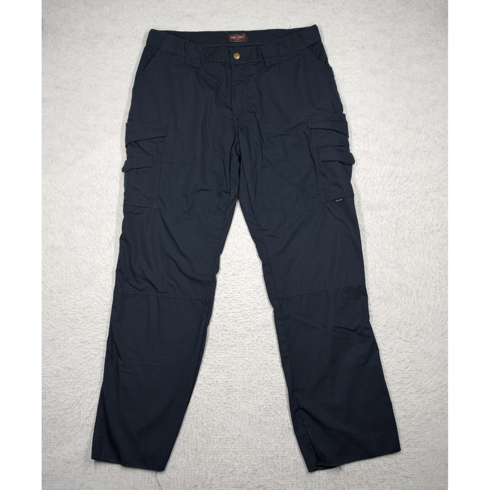NWOT Tru-Spec Tactical EMS Fire Cargo Pants Blue Women's Size 20 (38x34 Raw Hem)
